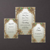 エレガント金ゴールド華美砂岩コースター コースター (この独立クリエイターのコレクションをカスタマイズ。)