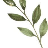 軽エレガントい枝シックな植物結婚式RSVP 出欠カード