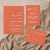 モダンミニマエレガントリスト・ヴェローナ・サンセット結婚ズ フェイバーバッグ (この独立クリエイターのコレクションをカスタマイズ。)