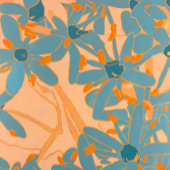 ペ桃色の現代的葉デザイン アクセサリーポーチ