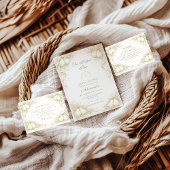 Elegant Perfect Pair Pear Bridal Shower 招待状