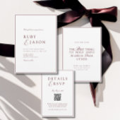 Elegant Royal White & Black Wedding 横断幕