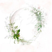 ユエレガント素朴ーカリプトゥスブライダルシャワーインサイト 招待状