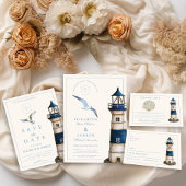 エレガントウォー航海のターカラーラ結婚イトハウス アクリル招待状