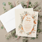 バーンオレンジボホ秋フローラおばさん嫁 缶バッジ (この独立クリエイターのコレクションをカスタマイズ。テスト)