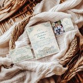 写真 エレガント ホワイトコート 歯科医 卒業パーティー 案内状