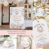 エレガントな野の花　母の日　ありがとう ギフトタグ