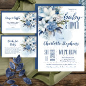 青エレガント冬のフローラシャワー叔母になる 缶バッジ