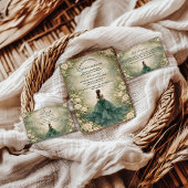 Emerald Garden Rose Quinceañera 出欠カード