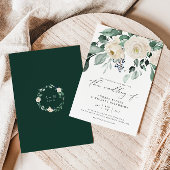 エメラルドエレガントグリーン結婚式の引き出物 ラウンドシール