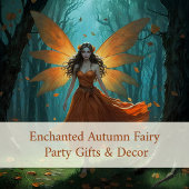 Enchanted Autumn Fairy Thanksgiving Fantasy Art ノートブック