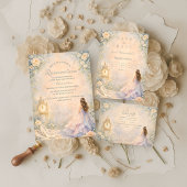 Enchanted Fairytale Garden Quinceañera セーブザデート