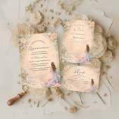 Enchanted Princess Fairytale Quinceañera セーブザデート