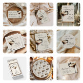 Espresso Martini Love Is Brewing Bridal Shower 招待状