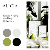 ミニマエレガントリストの結婚詳細エンクロージャカード エンクロージャーカード