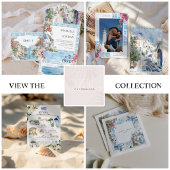 ギリシャ諸島テラス |旅行引用文 クッション