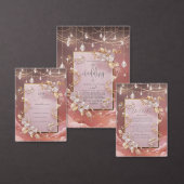 繊細で幻想的な雲と星のウェディング 招待状 (この独立クリエイターのコレクションをカスタマイズ。)