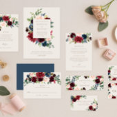 秋エレガンスベビーシャワー招待状 招待状