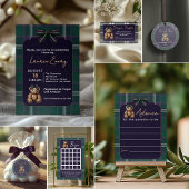 Chic elegant R. Lauren theme return address label ラベル