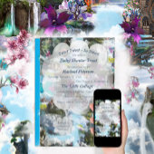 ファンタジーベビーシャワー招待状 招待状