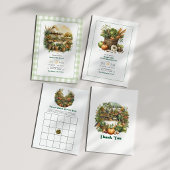 Locally Grown Rustic Farmers Market Birthday Photo 招待状