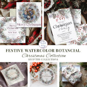 Year In Review 13 Photo & Botanal Christmas シーズンカード