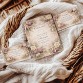 Fig Garden Romance Bridal Shower サンキューカード