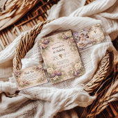 Fig Garden Vintage 1st Birthday 招待状