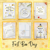 First Bee Day誕生日 招待状