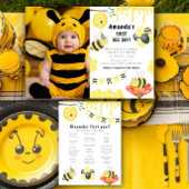 1歳の誕生日をお祝いするミミズク ポスター