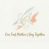 Our First Mother's Day Together Tote Bag - Minimal トートバッグ