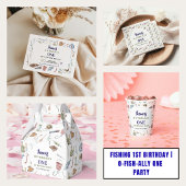 Fishing 1st Birthday Invitation | O-Fish-Ally One  招待状