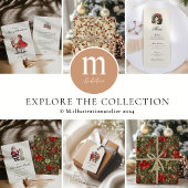 ヴィンテージ伝統的パーティー 招待状