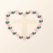 Fldoral Heart Blessing for a Beloved Grandma クッション