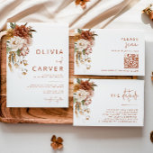 フローラサンセットウェディング日付の保存 招待状