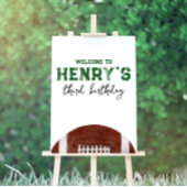 サッカー誕生日ファブリック背景 タペストリー