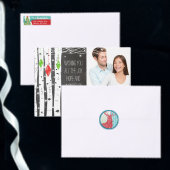 ヴィンテージレッドディアアクア樺の木ツリースノーフレーク ラウンドシール