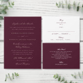 金ゴールド伝統的マクラシックルーン保存日 箔招待状 (この独立クリエイターのコレクションをカスタマイズ。)