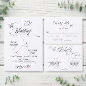 Black and White Table Number Card テーブルナンバー (この独立クリエイターのコレクションをカスタマイズ。)