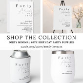 40歳ミニマルの誕生日パーティーのお願い 缶クーラー