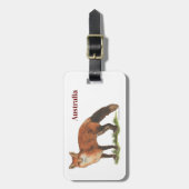 Collection Fox Luggage Tag ラゲッジタグ (正面縦)