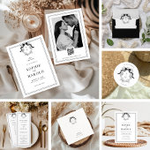 コケットボークレストモノグラムフランスのズ結婚ズ ラウンドシール