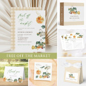 市場外の農家市場パーティー スタンダードカクテルナプキン