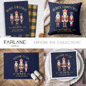 おもしろいNuthouse Nutcrackerからのメリークリスマス ギフトタグ