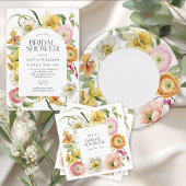 Spring Floral Garden Party Menu メニュー