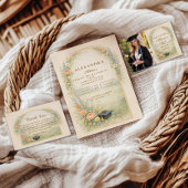 Garden Rose Graduation Celebration サンキューカード