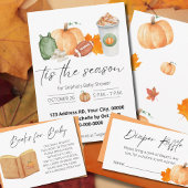 秋ベビーシャワー男女兼用、カボチャ フェイバーボックス