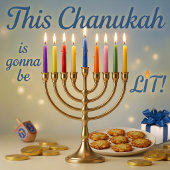4つのdreidel 壁時計