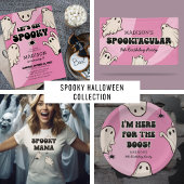 レトロ幽霊ハロウィーントリックまたはトリート トートバッグ