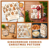 Gingerbread Cookie Invite 招待状